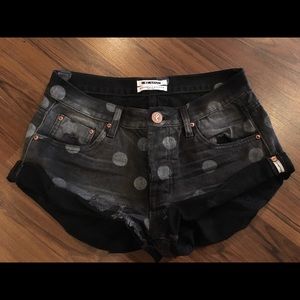 One Teaspoon Bandits Denim Shorts